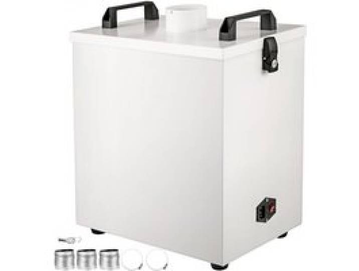 VEVOR Purificateur d'Air Fumée Laser CNC 80W Extracteur Particules Machine à Graver Laser Volume d'Air 180 m³/h Filtration de Poussières Multicouche Système d'Évacuation Extraction Faible Bruit 58dBA