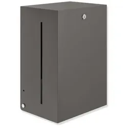 Hewi System 900 Papierrollenspender 900.06.01060SC Edelstahl pulverbeschichtet dunkelgrau perlglimmer tiefmatt, elektronisch