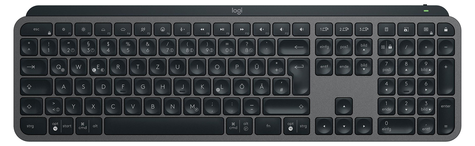 Logitech MX Keys S toetsenbord, zwart