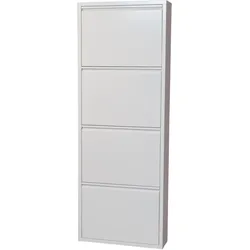 möbel direkt online Metallschuhschrank (4Klappen) Madrid