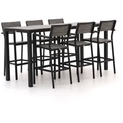 Bellagio Fidenza 220 cm Gartenbar-Set 7-Teilig