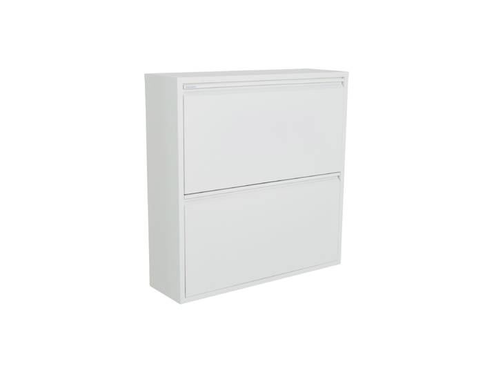 Design Schuhschrank „Billy 2“ Weiss Spinder Design