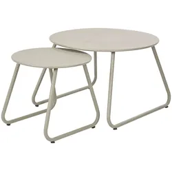 Beistelltisch-Set  Beistelltisch ¦ beige