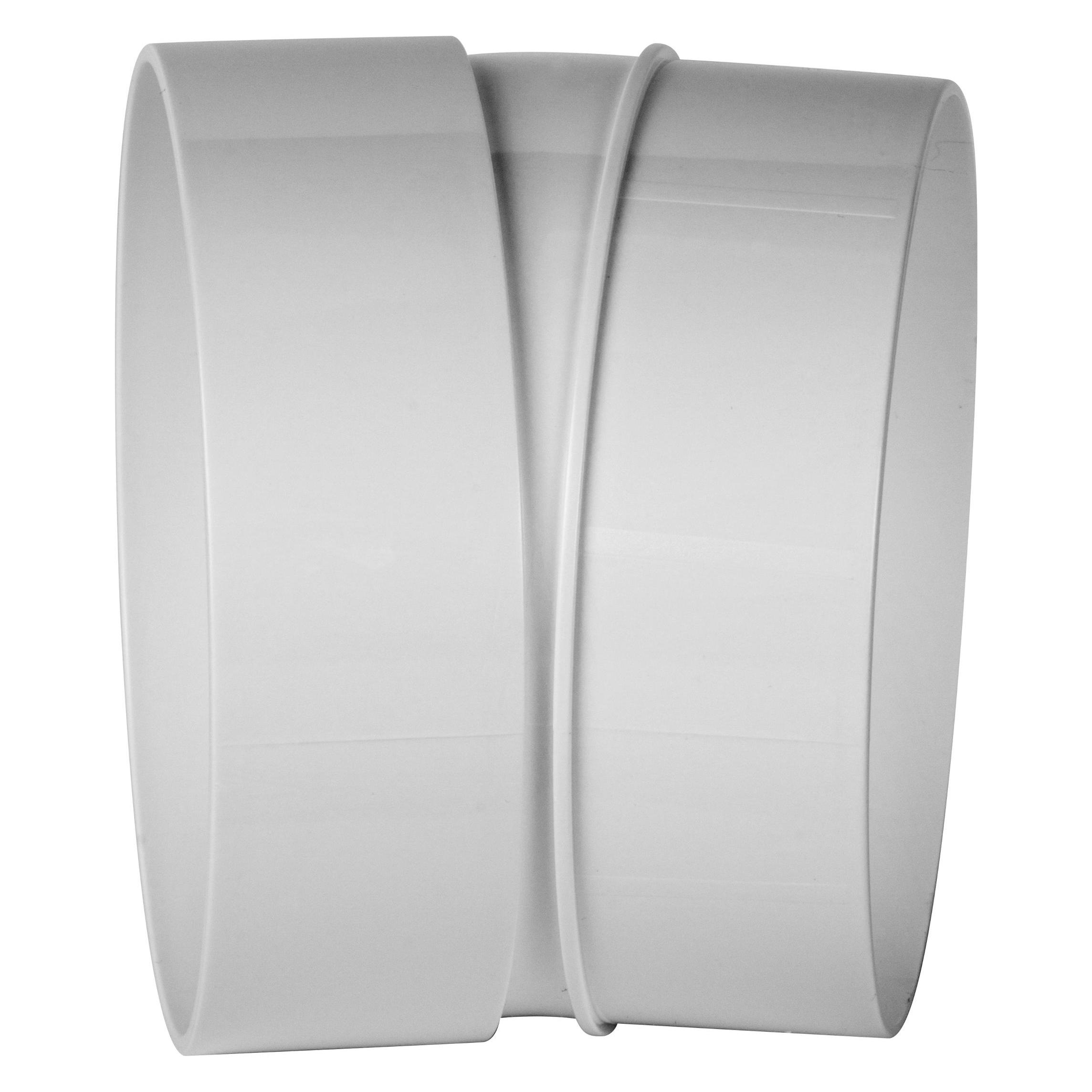 Awenta Rohrbogen 15° Circular PVC 100 (9.20 cm) (KO100-23/15)