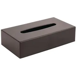 Bolero Taschentuchbox rechteckig schwarz