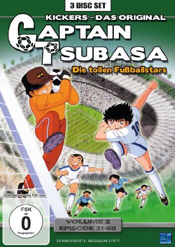 Hiroyoshi Mitsunobu - Captain Tsubasa: Die tollen Fußballstars - Volume 2, Folge 31-60 (DVD) - Preis vom 15.10.2026 23:06:25 h