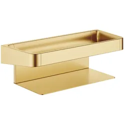 Dornbracht Ablage SERIENSPEZIFISCH Gold gebürstet PVD, Breite 303 mm, Ausladung 122 mm