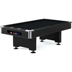 Automaten Hoffmann Billardtisch Billardtisch Club Pro III in Schwarz (224 x 112 cm)