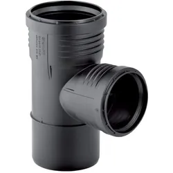 Geberit Silent PP Abzweig 390652141 DN 125/125, 87,5Grad, schalloptimiert