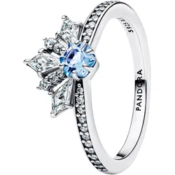 Pandora 194134C01 Damenring Disney Frozen Königin Elsa Tiara Silber, 50/15,9