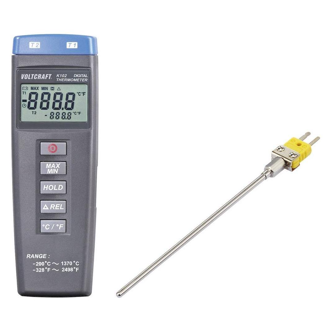 Voltcraft Digital-Thermometer + Tauchfühler (null)