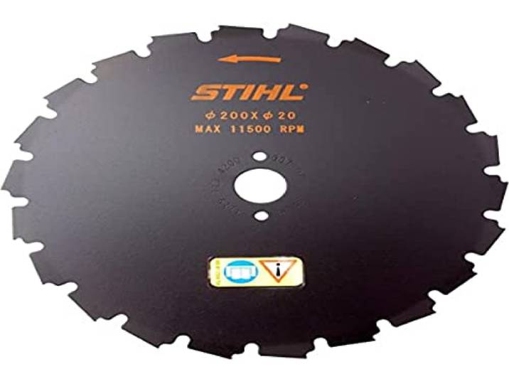Stihl 41197134200 Lame de Scie circulaire pour FS 260-490\, 4119 713 4200 Multicolore 200 mm 20 mm