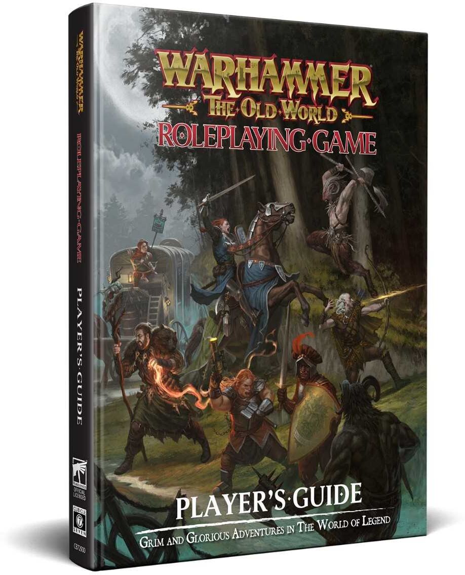 Warhammer: The Old World Roleplaying Game Player Guide by Cubicle Seven (Hardback, 192-page rulebook)