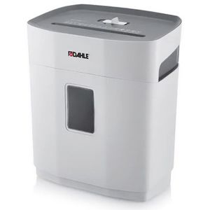 Dahle Aktenvernichter PaperSAFE 120, 23120, grau, 8 Blatt, 12 Liter Behälter, 5x18 mm Partikelschnitt, P-4