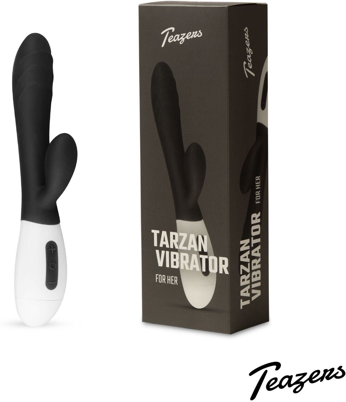 Teazers Vibromasseur lapin - Noir