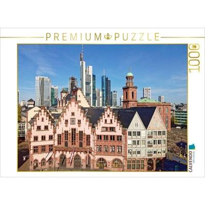 CALVENDO Puzzle Legendärer Rathausbalkon auf dem Römerberg | 1000 Teile Lege-Größe 64x48cm Foto-Puzzle für glückliche Stunden