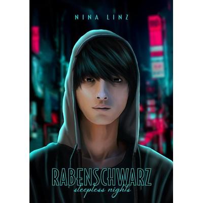 Rabenschwarz, Gebundene Ausgabe von Nina Linz, Tredition