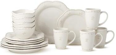 Certified International Heritage Beads 16 Pice Dinnerware Set,Service for 4
