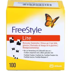 Freestyle Lite Teststreifen ohne Codieren 100 ST