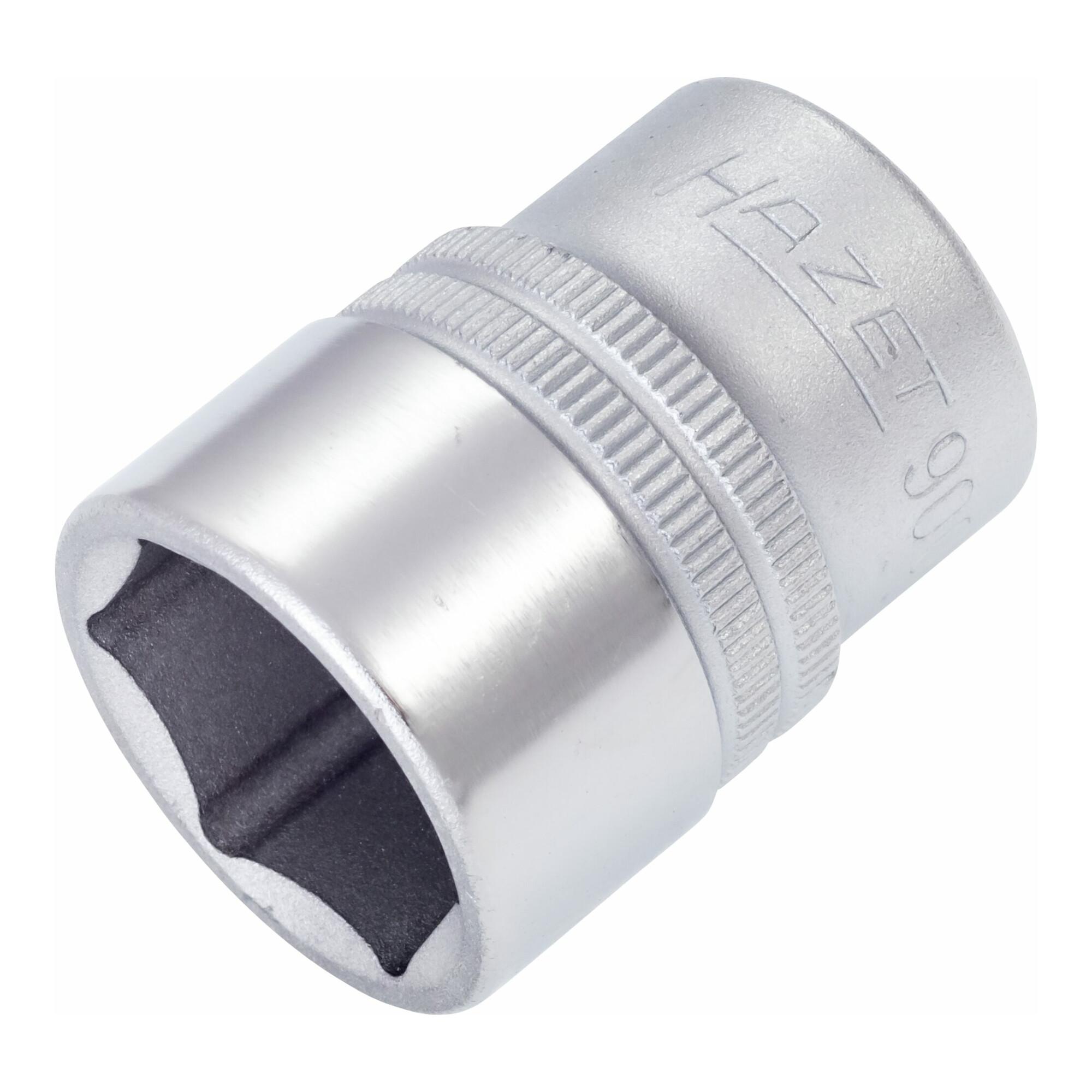 HAZET 6-Kant-Steckschlüssel-Einsatz 900-21 s: 21 mm Vierkant hohl 12,5 mm (1/2"))