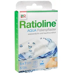 Ratioline aqua Duschpflaster 5x7 cm 5 St