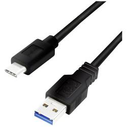 LogiLink USB-Kabel USB 3.2 Gen1 USB-A Stecker, USB-C® Stecker 1.50 m Mehrfarbig CU0169