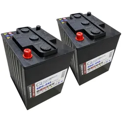 2x Q-Batteries 6DC-245 6V 245Ah Deep Cycle Traktionsbatterie
