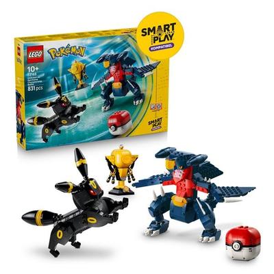 LEGO Pokémon SMART Play: Nachtaras und Knakracks Duell um die Meisterschaft kompatibles Set 72165