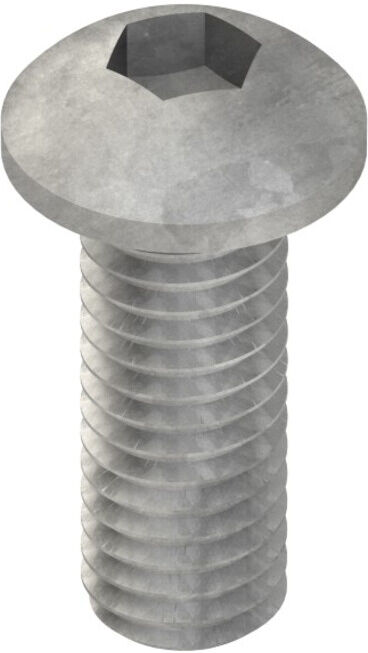 niedax Vis à tête plate M6 16 mm acier galvanisé à chaud (FKI 6X16 F)