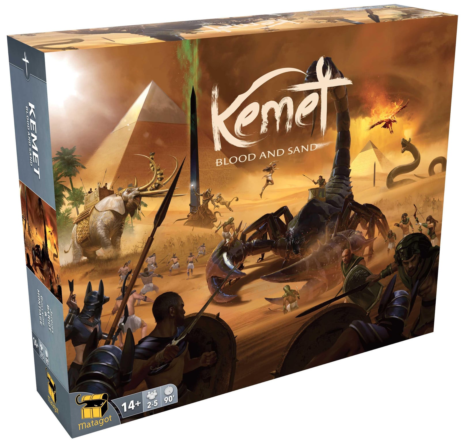 Matagot Kemet: Blood & Sand bordspel voor 2-6 spelers