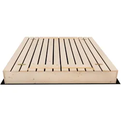Sand tropic DÅ™evÄ›né pískovi ̈tÄ› s laviÄkami a pÅ™íslu ̈enstvím 146x137cm (pÅ™írodní)