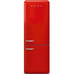 smeg Kühl-Gefrierkombination FAB38RRD6 Metall Rot