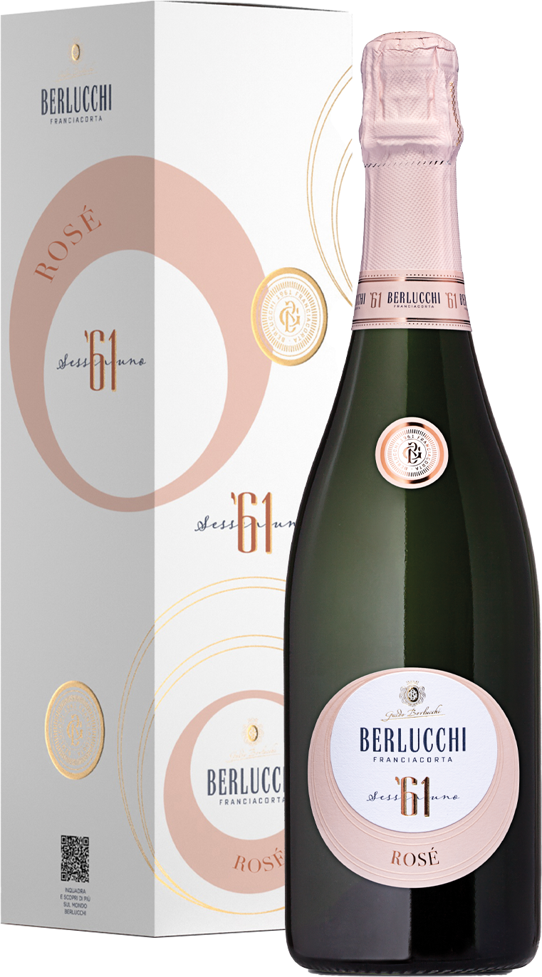 Franciacorta Rosé Brut 61 Berlucchi (Box)