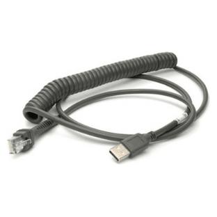 Zebra USB-Kabel 2,8m gedreht (CBA-U32-C09ZAR)