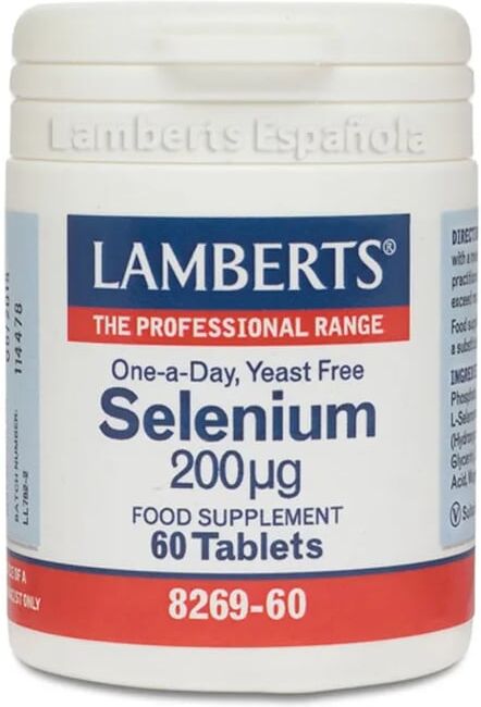 Lamberts SELENIO 200µg 60 Tabs