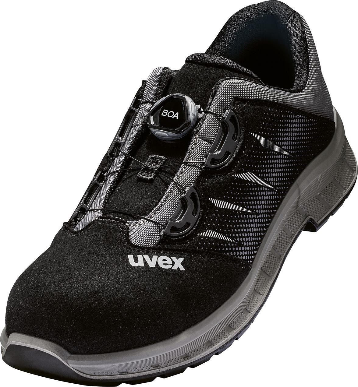 Uvex 2 trend BOA veiligheidsschoen S3 enkelschoen zwart maat 42