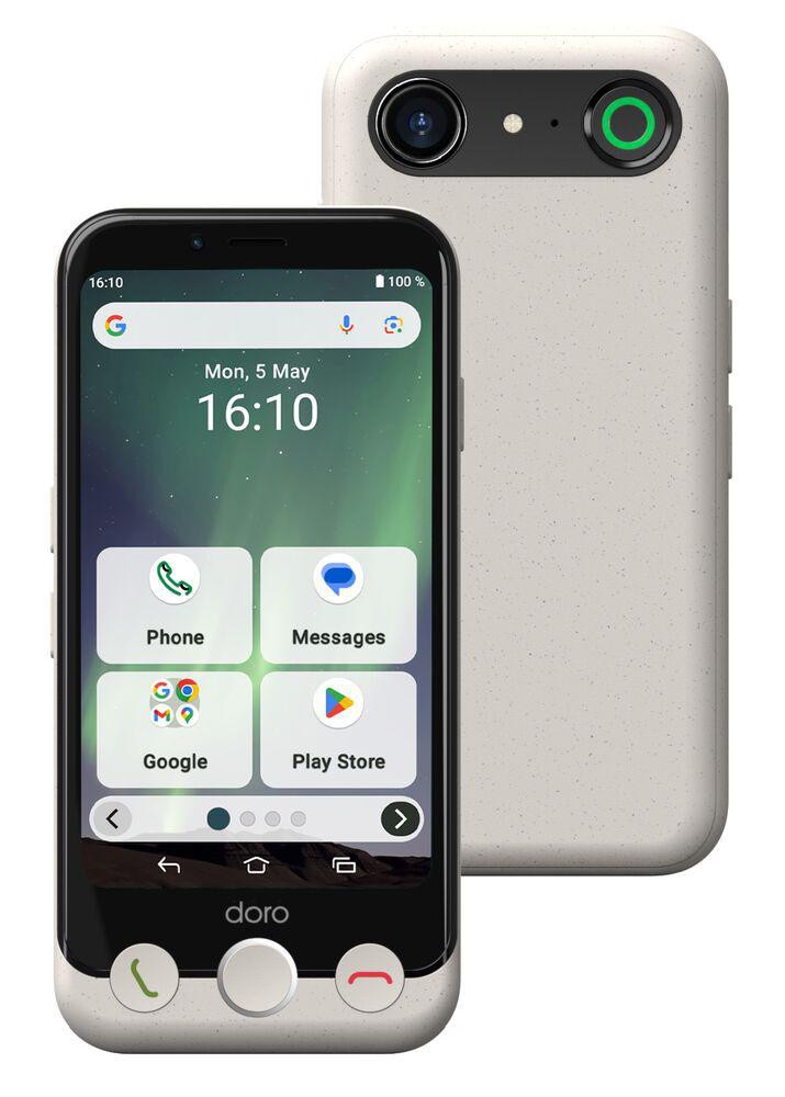 Doro Aurora A10 Smartphone 4GB/64GB Dual-SIM Doro Easy Interface Weiß