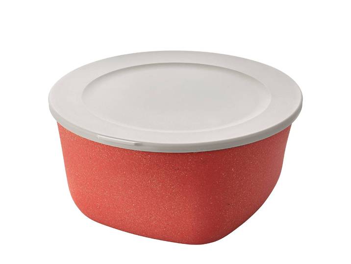 Frischhaltedose Connect Box Recycle Ø 25cm Rot/Lachs