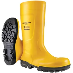 DUNLOP Sicherheitsstiefel Work-It Full Safety S5 Gr. 42 PVC SR gelb NB2JF01