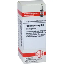 Panax Ginseng D 3 10 G