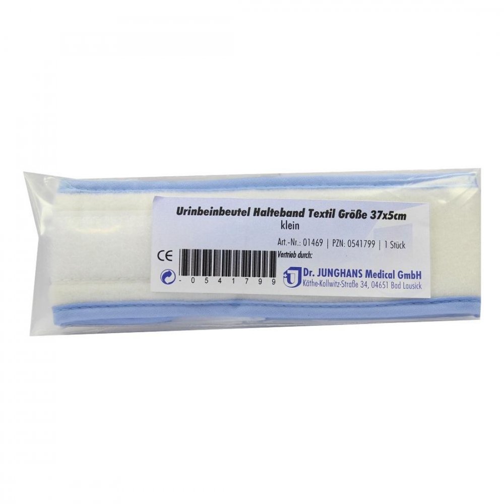 Dr. Junghans Medical GmbH Urin Beinbeutel halteband Textil 37 cm klein 00541799