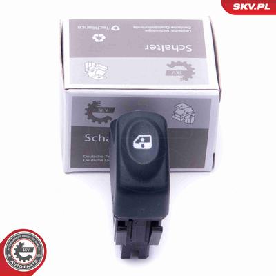 ESEN SKV Schalter, Fensterheber 37SKV389 beifahrerseitig für RENAULT