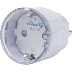 Shelly Plug PM Gen3 White Shelly Funk-Steckdose Wi-Fi, Bluetooth Shelly_Plug_PM_Gen3_w