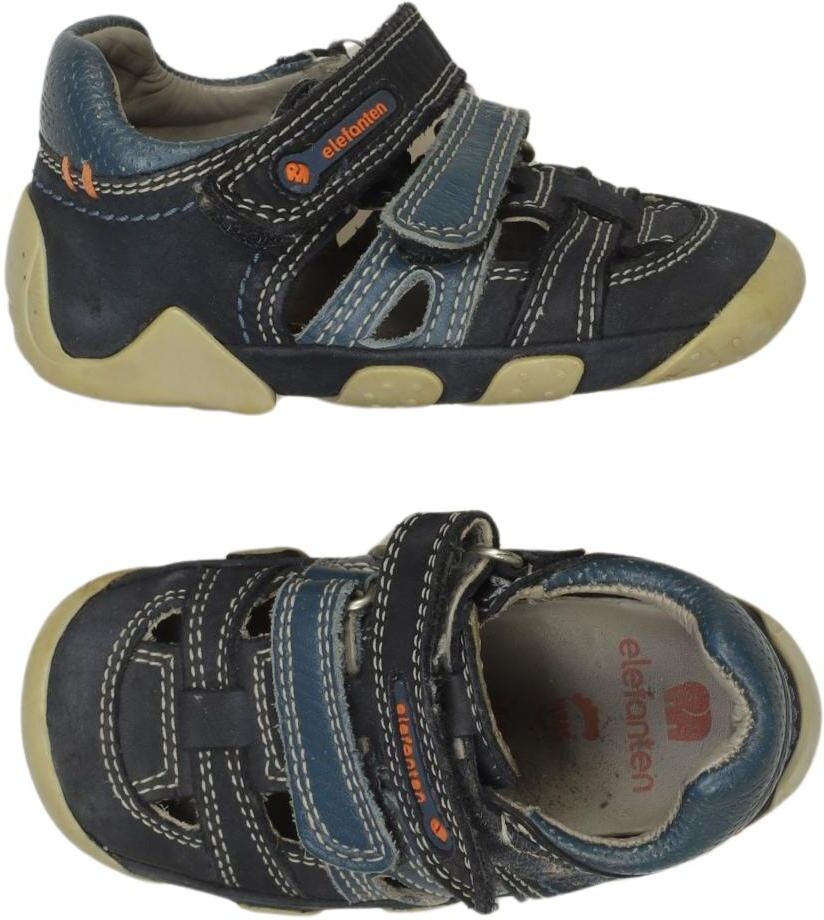 elefanten Jungen Kinderschuh, Marineblau, Gr. EU 19, Leder - Second Hand
