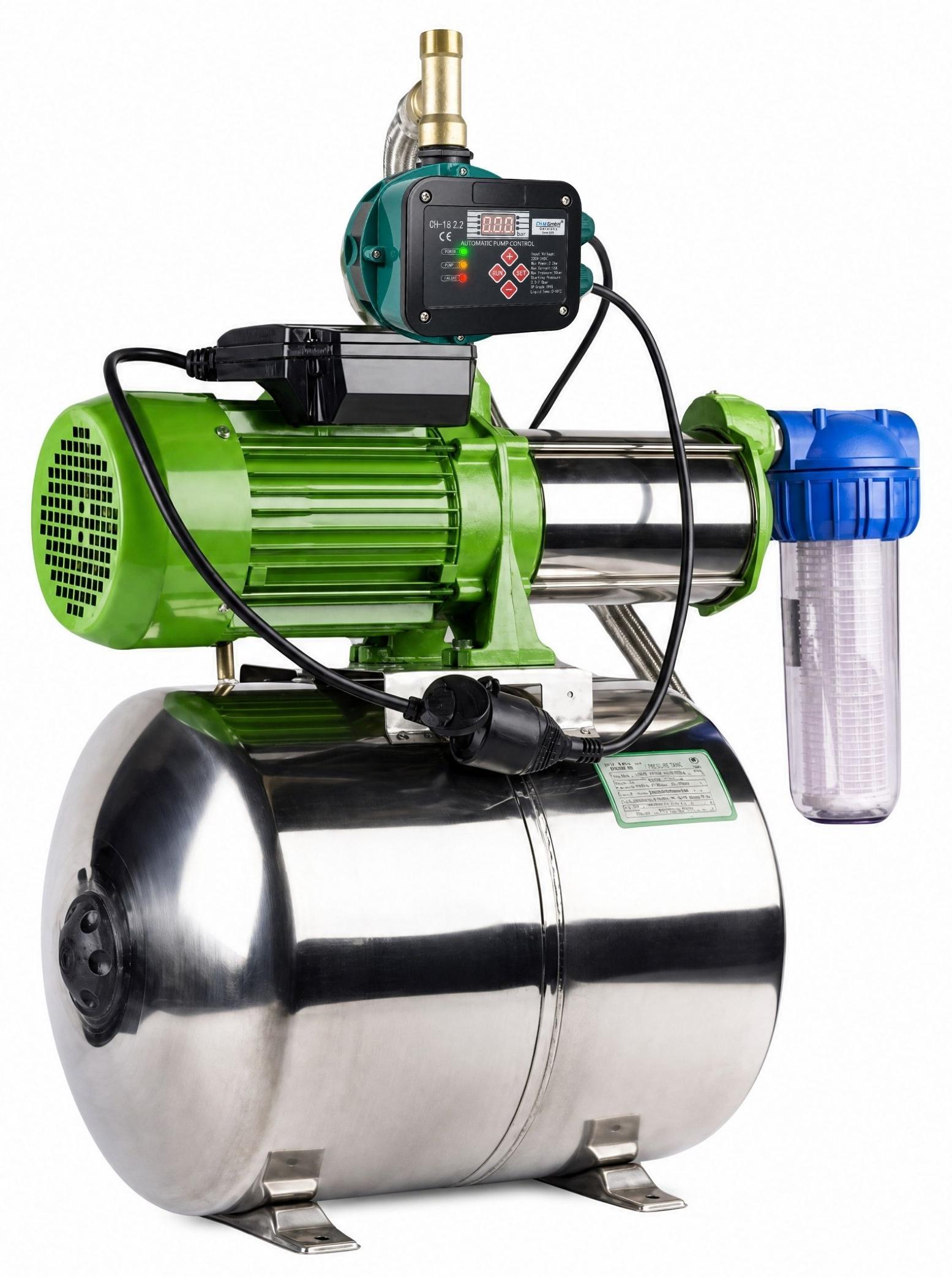 Hauswasserwerk HMC 170 6-SH 7,8 Bar CH18 SCF 50 L