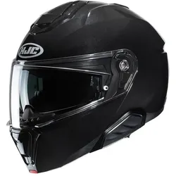HJC, Motorradhelm, I91 Solid Metal Schwarzer Motorradhelm (XL)