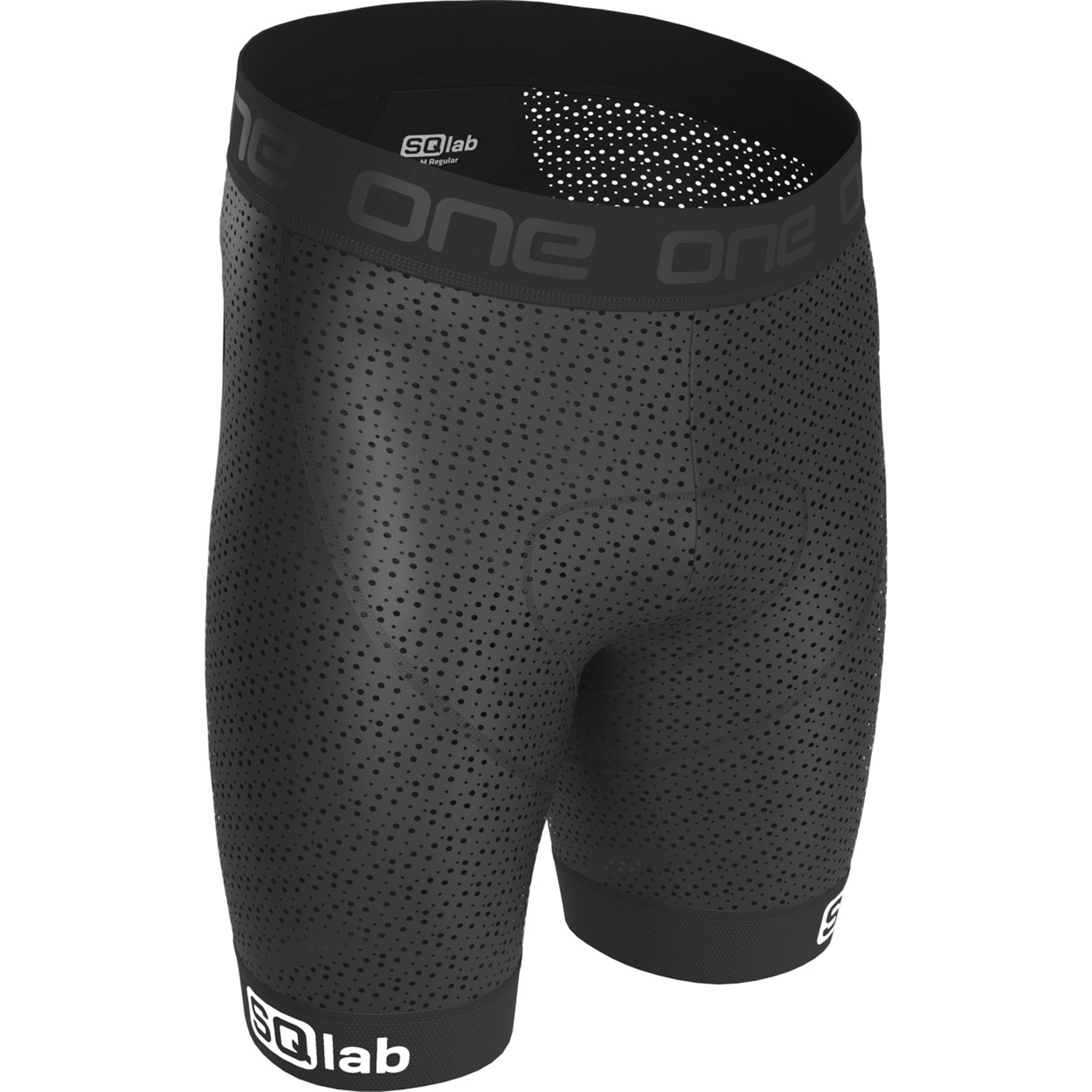 SQlab ONE10 2.0 mit Sitzpolster Herren Fahrradhose schwarz Größe XXL Mountainbike Schnell trocknend