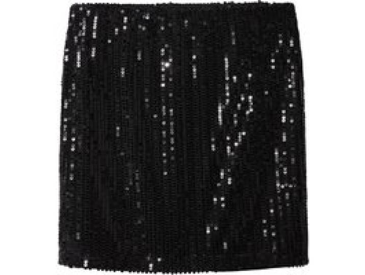 ESMARA® Mini-jupe à paillettes pour femme (noir, L(42/44))