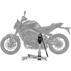 Zentralständer EVOLIFT® für Yamaha MT 09 Y-AMT 24 Shadow Edition (Grundfarbe: Grau) Ohne Ohne Ohne Mit Werbeschild