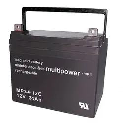 Multipower MP34-12C / 12V 34Ah Blei Akku Zyklentyp